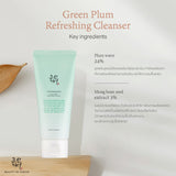 Beauty of Joseon Green Plum Refreshing Cleanser (100ml) บิวตี้ ออฟ โชซอน กรีนพลัม รีเฟรชชิ่ง คลีนเซอร์ - Organic Pavilion