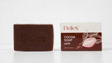 Delico Natural Cocoa Extract Facial Soap เดลิโก้ สบู่ล้างหน้าจากสารสกัดโกโก้ (100 g) - Organic Pavilion