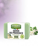 Maitre Savon de Provence สบู่ก้อนออร์แกนิค กลิ่นมะลิ Extra Soft Soap Jasmine (100 g or 200 g) - Organic Pavilion