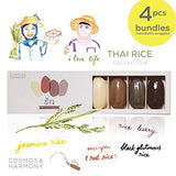 Cosmos & Harmony Khao Thai Rice Soap (150G X 4, 50G X 4, 25G X 4, 50G) คอสมอส แอนด์ ฮาร์โมนี่ ข้าวไทยไรซ์ โซพ - Organic Pavilion