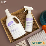 LAGA Gift Set Box ลาก้า เซ็ทของขวัญ ผลิตภัณฑ์ทำความสะอาดบ้าน (1 Set) - Organic Pavilion