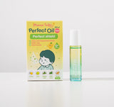 Mama Tales Perfect Oil No.2 Mini - Perfect Sheild มาม่าเทลส์ ลูกกลิ้งน้ำมันเลม่อนบรรเทาหวัดคัดจมูก สำหรับเด็ก (10ml) - Organic Pavilion