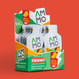 AMMO (Sachet / Box) Natural Energy Gel From Real Fruit with Chia Seed แอมโม่ เอ็นเนอร์จีเจลผลไม้บด ผสมเมล็ดเจีย (ซอง / กล่อง)