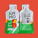 AMMO (Sachet / Box) Natural Energy Gel From Real Fruit with Chia Seed แอมโม่ เอ็นเนอร์จีเจลผลไม้บด ผสมเมล็ดเจีย (ซอง / กล่อง)