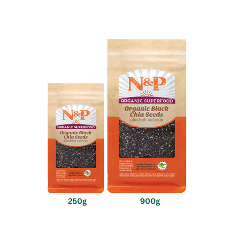 Natural & Premium Organic Black Chia Seeds (250g)