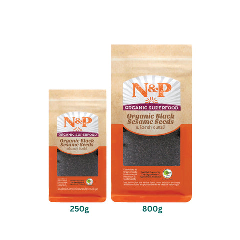 Natural & Premium Black Sesame Seeds (800g)