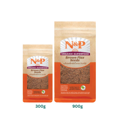 Natural & Premium Brown Flax Seeds (900g)