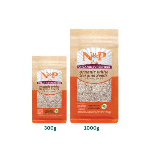 Natural & Premium White Sesame Seeds (800g)