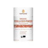 Rawganiq Organic Perilla Seed (Powder) รอแกนิค เมล็ดงาขี้ม้อนบดผงออร์แกนิค (300g) - Organic Pavilion