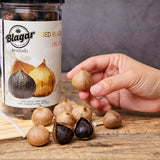 BLAGAR Aged Black Garlic - Unpeeled (120g / 250g) บลาก้า กระเทียมบ่มดำแบบมีเปลือก Aromdee Farm - Organic Pavilion