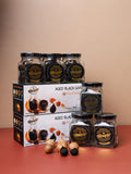 BLAGAR Aged Black Garlic - 3 Bottles Peeled Ready to Eat (100g x 3Pcs) บลาก้า กระเทียมบ่มดำแกะเปลือกพร้อมทาน เซ็ท 3 กระปุก Aromdee Farm - Organic Pavilion