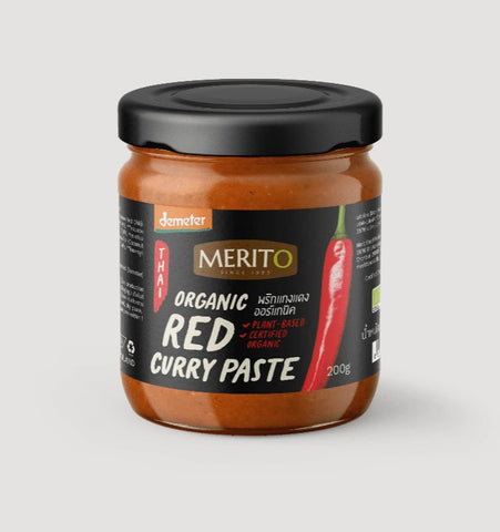 MeritO Organic Curry Paste (200 ml) เมอร์ริโต้ พริกแกงออร์แกนิค - Organic Pavilion