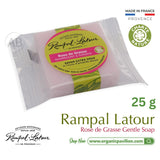 Rampal Latour Savon de Marseille รอมปาล ลาตัวร์ สบู่อาบน้ำสูตรอ่อนโยน Gentle Perfumed Soap (25 g) - Organic Pavilion