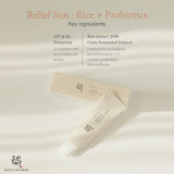 Beauty of Joseon Relief Sun: Rice + Probiotics SPF50+ PA++++ (50ml) บิวตี้ ออฟ โชซอน - Organic Pavilion