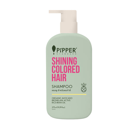 Pipper Standard Shining Coloored Hair Sulfate Free พิพเพอร์ สแตนดาร์ด ชายน์นิ่ง คัลเลอร์ แฮร์ ซัลเฟต ฟรี (275 ml)