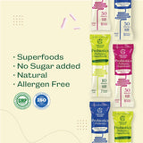 Organic Seeds โพไบโอติก 8 พีเอ็ม รสองุ่นเคียวโฮ Probio 8 PM Probiotics + Prebiotics + Superfoods - Kyoho Grape Flavor (2.5 g x 15 Sachets) - Organic Pavilion