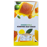 Ginger World Konnyakuu Jelly Ginger with Honey and Lime จินเจอร์ เวิลด์ เจลลี่ขิง น้ำผึ้งมะนาว (10 Sachet/Boxes)
