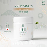 Organic Seeds UJI MATCHA 宇治抹茶 Ceremonial Grade มัทฉะเกรดพิธีการ นำเข้าจากเมืองอูจิ (30 g)