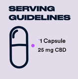 Diip CBD Night Capsule 750 mg. ซีบีดีแคปซูล 750 มก. สูตรสำหรับกลางคืน (30 capsules) - Organic Pavilion