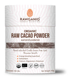 Rawganiq ผงคาเคาดิบออร์แกนิค Organic Raw Cacao Powder (100g or 300g) - Organic Pavilion