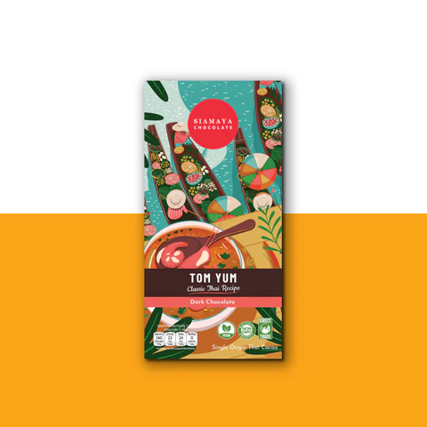 Siamaya Chocolate Tom Yum Dark Chocolate (75g)