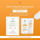 Vera เวร่า ออร์แกนิค เมลาไวท์ ไฮบริด ซันสกรีน เอสพีเอฟ50+ พีเอ+++ Organic Melawhite Hybrid Sunscreen SPF50+ PA+++ (30 ml) - Organic Pavilion