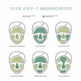 AXIS-Y แอคซิส วาย เซ็ตผลิตภัณฑ์มาส์กผิวหน้า เพื่อฟื้นบำรุงผิวผ่อนคลาย Mask Now Glow Later Duo Set (2x30ml) - Organic Pavilion