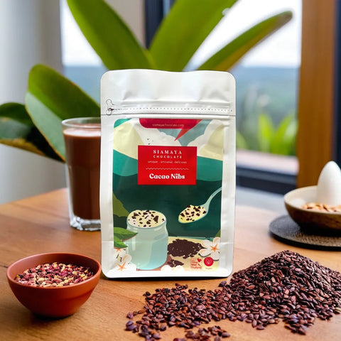Siamaya Chocolate คาเคานิบส์ Cacao Nibs (250g)