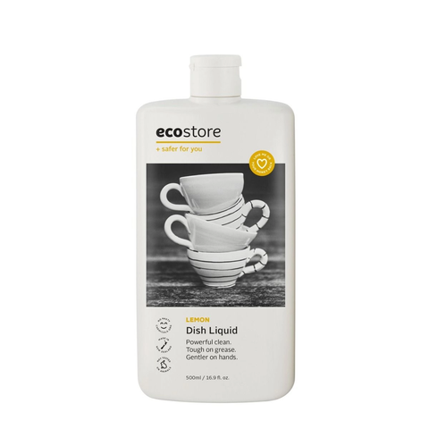 Ecostore น้ำยาล้างจาน กลิ่นเลม่อน Dish Wash Liquid - Lemon (500 ml) - Organic Pavilion