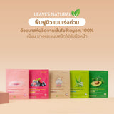 Leaves Natural Pearl Essence Mask Sheet (25 ml) ลีฟ แนชเชอรัล เพิร์ล เอสเซ้นต์ มาร์ก ชีท - Organic Pavilion