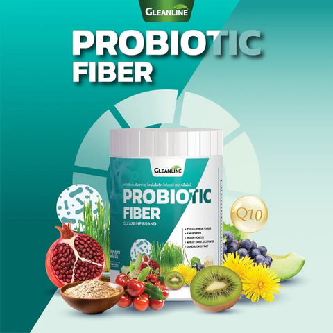 GLEANLINE โพรไบโอติก ไฟเบอร์ ตรากลีนไลน์ Probiotic Fiber (120 g) - Organic Pavilion