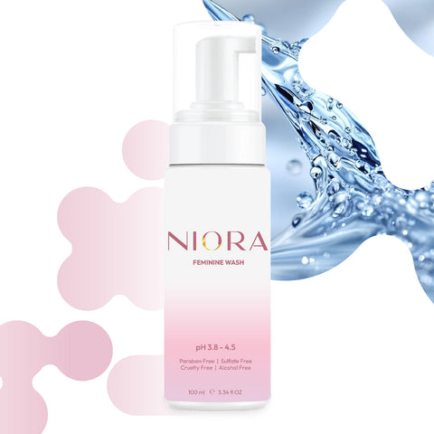 Niora The Intimate Area Mousse Foam Wash pH Balance นีโอรา มูสทำความสะอาดจุดซ่อนเร้น (100 ml)