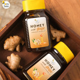 Fora Bee Honey with Ginger (210g) น้ำผึ้งผสมขิง - Organic Pavilion