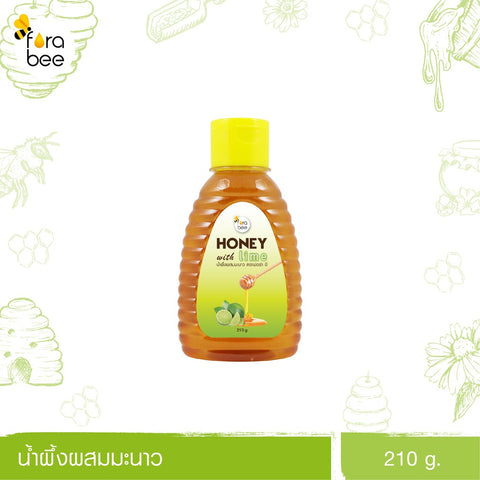Fora Bee Honey with Lime (210g) น้ำผึ้งผสมมะนาว - Organic Pavilion