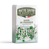 Maitre Savon de Provence สบู่ก้อนออร์แกนิค กลิ่นมะลิ Extra Soft Soap Jasmine (100 g) - Organic Pavilion