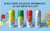 Icelandic Glacial Carbonated Natural Spring Water น้ำแร่ธรรมชาติอัดก๊าซจากประเทศไอซ์แลนด์ (10 Bottles x 330ml)