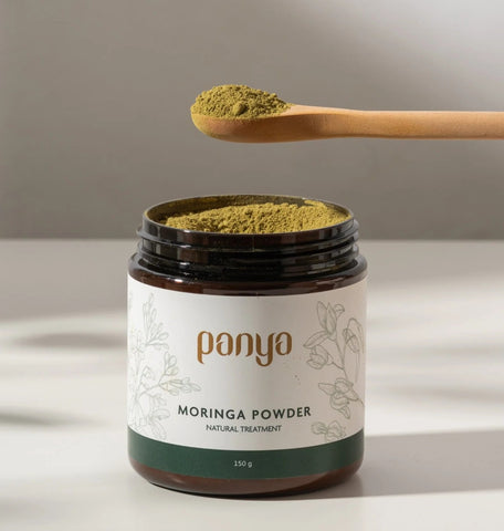 Panya Natural Moringa Powder ปัญญา เนเชอรัล โมริงกา พาวเดอร์ ผงใบมะรุม (150 g) - Organic Pavilion