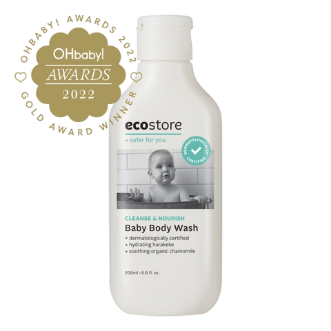 Ecostore สบู่เหลวอาบน้ำเด็กสูตรอ่อนโยน Baby Body Wash (200 ml) - Organic Pavilion