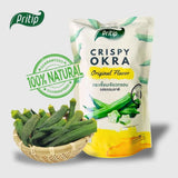 Pritip Crispy Vegetables 100% Natural ไพรทิพ ผักอบกรอบ ธรรมชาติ 100% ผักกรอบ