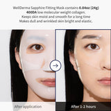 WellDerma Premium Facial Fitting Mask (25g X 4 Ea) มาร์คกระชับใบหน้าคุณภาพสูง
