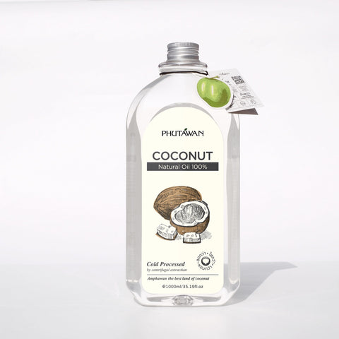 Phutawan 100% Coconut Oil (1000ml) - Organic Pavilion
