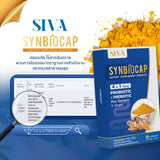 Siva ซีว่า ซินไบโอแคป Synbiocap (Probiotic 10 สายพันธุ์ + Prebiotic 2 ชนิด + ขมิ้นชันและขิง) (15 Capsules) - Organic Pavilion