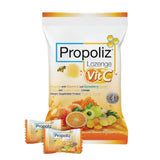 Propoliz โพรโพลิซ ชนิดเม็ดอมพลัสวิตามินซี Lozenge Vit C (8 Tablets) - Organic Pavilion