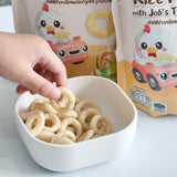 Organeh Rice Puff Rings ออร์กาเนะ ขนมพัพฟ์ข้าวกล้องผสมธัญพืชสำหรับเด็ก (20 g)