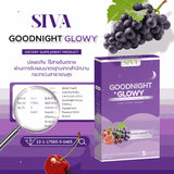 Siva Goodnight Glowy - Kyoho Grape Flavor ซีว่า กู้ดไนท์โกลว์วี่ ผลิตภัณฑ์เสริมอาหาร กลิ่นองุ่นเคียวโฮ (5 Sachets) (50g) - Organic Pavilion