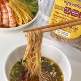 Eggyday Protein Noodles  เอ้กกี้เดย์ เส้นโปรตีน (High Protein Rice Bran 55g) (Mixed Vegetables 50g) - Organic Pavilion