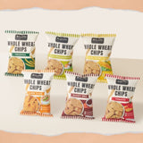 De La Lita Whole Wheat Chips (30 g) เดอลาลิต้า โฮลวีตชิปส์ ขนมอบกรอบโฮลวีต แคลต่ำ โปรตีน 4ก. 30g - Organic Pavilion
