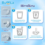 Buoola Retainer Cleaner Tablets (Effervescent Tablets) บูโอล่า เม็ดฟู่ทำความสะอาดรีเทนเนอร์ (40 Tablets) - Organic Pavilion