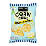 De La Lita เดอลาลิต้า คอร์นชิปส์ ขนมคลีน Corn Chips ขนมอบกรอบอร่อย แคลต่ำไม่ทอด ทำจากข้าวโพด 100% (25g)