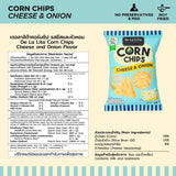 De La Lita เดอลาลิต้า คอร์นชิปส์ ขนมคลีน Corn Chips ขนมอบกรอบอร่อย แคลต่ำไม่ทอด ทำจากข้าวโพด 100% (25g)